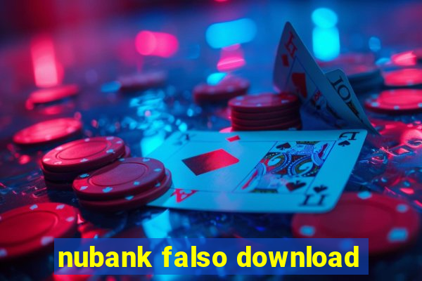 nubank falso download